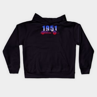 World Motorsport Championship 1951 Kids Hoodie